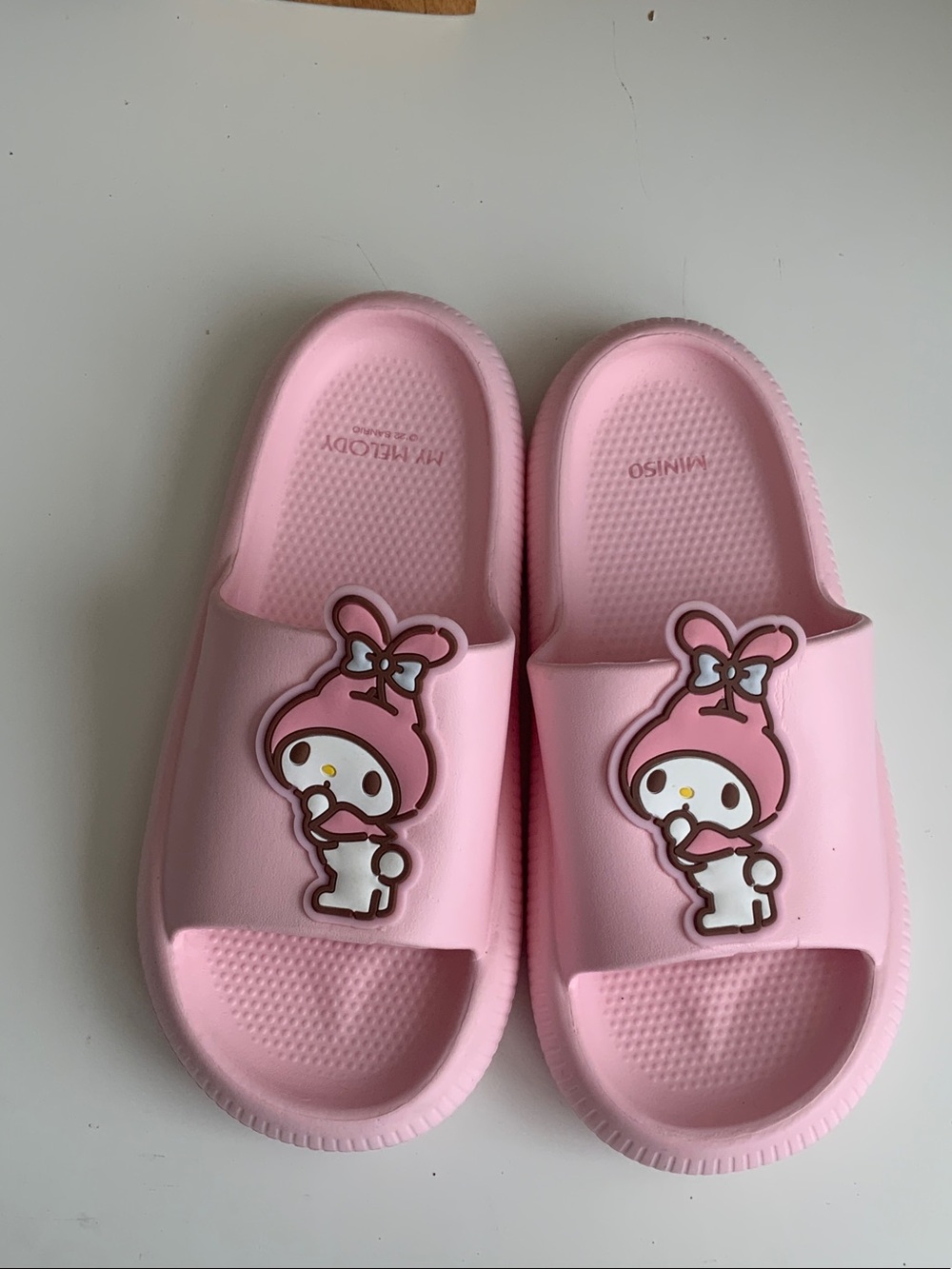 Míniso My Melody Pink Women Slide Sandals - Cute Character Slip-Ons